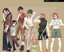 TRPG、ゲーム、動画等で使える立ち絵を描きます ◆立ち絵を制作　最短3日　おまけの表情差分つき◆ イメージ4