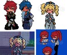 夢絵、アイコンなど描きます 可愛いデフォルメ絵柄で目を引き寄せるイラスト描きます！ イメージ5