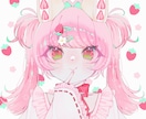 キラキラ可愛いイラストお描きします SNSで使えるアイコンお描きします イメージ2