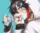 アイコン イラスト制作を承ります 【厚塗り】かわいい／カッコイイ／綺麗 様々なジャンルお任せを イメージ2