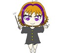 かわいいキャラクターにディフォルメいたします かわいいタッチでイラストを作成 イメージ2