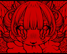 少し奇妙な世界観の絵を描きます 少し奇妙でかわいい不思議な世界観 イメージ3