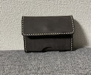 どこでも持ち運びやすいミニ財布作ります 札は折れない！小銭が見えやすい！かつコンパクトな財布！！ イメージ6