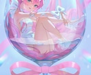 商用利用◎目を引く！イラスト、アイコン描きます グッズ、歌ってみた用、動画内イラスト等幅広く対応します！ イメージ9