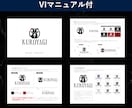 新規事業者向け◇名刺+ロゴをまとめて設計いたします 初回デザインコンセプト付｜プロ品質のトータルデザイン設計 イメージ9