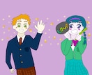 柔らかな絵のSNSで使いやすいアイコンを描きます やわらかでほんわかタッチでSNSのアイコンを♪ イメージ9