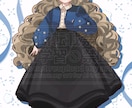 完成品 女の子 立ち絵イラスト販売します IRIAM・TRPG向け かわいい女の子のイラストです。 イメージ2