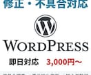 WordPressの小さなお困り事を直します 小さな不具合でもお気軽にご相談ください イメージ1
