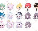 2頭身の可愛いデフォルメを描きます もちもちちゅるキラで可愛いを求めてる方に イメージ3