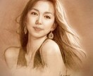 写真からアートへ唯一無二のsnsアイコン作成します 手書き鉛筆画を元にオリジナルアイコン画像を作成、原画の購入も イメージ1