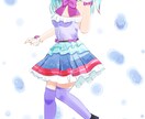 Live2d用イラストのパーツ描きます かわいい女の子描きます。青年系の男性キャラも可 イメージ8