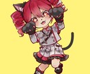 可愛くて綺麗なSDキャラ描きます スタンプ用イラスト、等身立ち絵も作成可能！ イメージ1