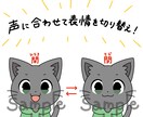 Discordなどに対応！口パク用イラスト描きます 雑談・コラボ配信のクオリティを一段アップ！ イメージ2