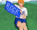 ポスター風イラスト描きます その他キャラクター単体でも大丈夫です！ イメージ4