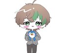 デフォルメイラスト描きます あなたのキャラを可愛くデフォルメ！アイコンサイズの立ち絵！ イメージ5