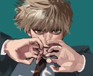 アニメ塗り〜リアル塗りでイラストを描きます 先着3名様まで50%OFFSALE！ イメージ8