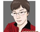 あなたの似顔絵アイコン描きます SNSのアイコンに！正方形または円形のアイコンを描きます。 イメージ2