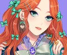 和装、浴衣、着物　色気ある美麗イラスト制作します 衣装デザインから対応◎ 世界観重視の方におすすめ イメージ4