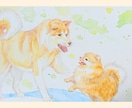 お子さま・ペットの今を残す優しい似顔絵を制作します 成長の一瞬を、小さなアートに。プチギフトにも人気です【2L】 イメージ5