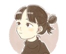 柔らかいタッチのアイコン作成します 優しい雰囲気のアイコンをご希望の方に〜！ イメージ2