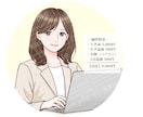 ビジネス◎おしゃれで清潔感のあるイラスト描きます 大人かわいいアイコンで信頼度UP！インスタ・ココナラ用に イメージ7
