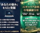 AI副業で0→1へ。自己分析と市場調査を伝授します 実績ゼロOK！AI対話で強みと勝てる市場を発掘します イメージ5
