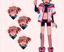 人外も可！キャラクターイラスト描きます 動画用イラスト、TRPG用立ち絵など様々な用途に対応します イメージ5