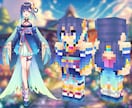 大手企業Vtuber案件多数!再現度に自信あります マイクラスキン作る系YouTuberがあなたのスキン作ります イメージ8