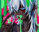 一枚絵キャラクターイラスト制作させて頂きます 他とは少し違う色味とインパクトを。 イメージ5