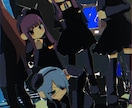 かわいい絵柄のデフォルメイラスト描きます TRPG、動画、グッズ、MVなどに使えるイラストを描きます！ イメージ4