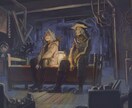 ファンタジー背景画魔法の世界観を描きます 絵本や動画の背景画、夢の光景の具現化などにご利用ください イメージ7