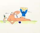 癒しの森の空気を添えるイラストを描きます 手描きのぬくもりで、あなたのブランドにやさしさを イメージ6