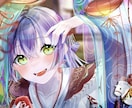 背景ありイラスト作成いたします お急ぎの方はラフから最短5日で納品可能です! イメージ2