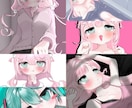 安価でスピード納品します SNS映えする萌え系イラスト♪ イメージ1
