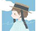 ゆるくてかわいいアイコン描きます 修正無制限◎SNSやブログで使いやすい！ イメージ1