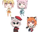 SDキャラ/ミニキャラ/ちびキャラを描きます 商用利用無料！可愛い雰囲気のミニキャラ/SDキャラ イメージ4