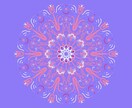 世界に一枚のジオメトリックデザイン制作します 好きなもの思い出などをカラフルに一枚に詰め込みます! イメージ9