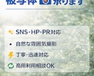 SNS・WEB用【人物写真素材】を作成します PR用の人物写真データを提供します イメージ1