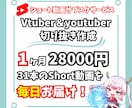 Vtuber向け！範囲指定不用で切り抜き作ります 毎日投稿！1ヶ月毎日1本の動画をお届けするサブスクVer イメージ1