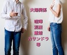 パートナーとの今後どうしたらいい？一緒に整理します 喧嘩/別居/離婚/カサンドラ/モラハラ 否定せず受け止めます イメージ1