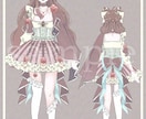 衣装デザインを描きます キャラクター/アイドル/舞台/コンセプトカフェなど イメージ4