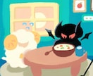 さくっと納品！クレヨン風かわいいイラストを描きます アイコン、絵本、グッズ、装画等お気軽にご相談ください イメージ9