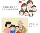 ほんわか優しい似顔絵描きます プレゼントや記念日、ビジネスまで幅広くお使い頂けます イメージ2