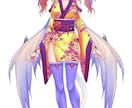 キャラクターデザインます オリジナル 全身イラストなど、対応できます イメージ3