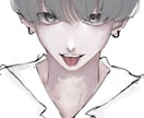 ダークで少しエモい絵を描きます 少しほかのイラストと違う雰囲気が欲しい方におすすめ イメージ4