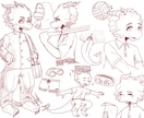 オリジナルキャラもOK！推しのイラストを制作します 夢絵、創作キャラ、推しイラストなどお描きします イメージ6