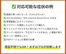 WordPressの真っ白画面やエラーを解決します セキュリティ専門家が対応・マルウェア・改ざんも即日対応可 イメージ2