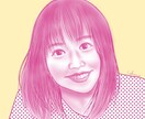 リアル画の似顔絵を作成します そっくりプラスαの美似顔絵で写真よりもステキに イメージ1