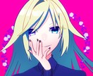 可愛いアイコン描きます SNS等で使用できる可愛い女の子のイラストです イメージ2
