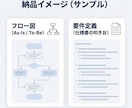 業務を自動化設計図（要件定義つき）に変換作成します ムダ削減→仕様書＆フロー図で納品　自動化・業務効率化支援 イメージ9